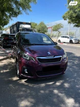 פיג'ו 108 Active רובוטית 1.0 (69 כ''ס) בנזין 2017 למכירה בראשון לציון