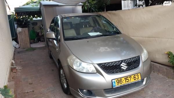 סוזוקי SX4 GLX סדאן אוט' 1.6 (107 כ''ס) בנזין 2008 למכירה בראשון לציון