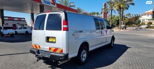 שברולט סוואנה ארוך Max סגור אוט' דיזל 4.5 טון 2.8 (181 כ''ס) דיזל 2018 למכירה בגדרה