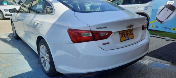 שברולט מאליבו LT אוט' 1.5 (160 כ"ס) בנזין 2017 למכירה בירושלים