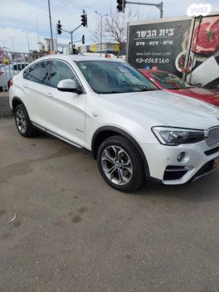 ב.מ.וו X4 4X4 XDRIVE20I Sport אוט' 2.0 (184 כ''ס) בנזין 2017 למכירה בתל אביב יפו