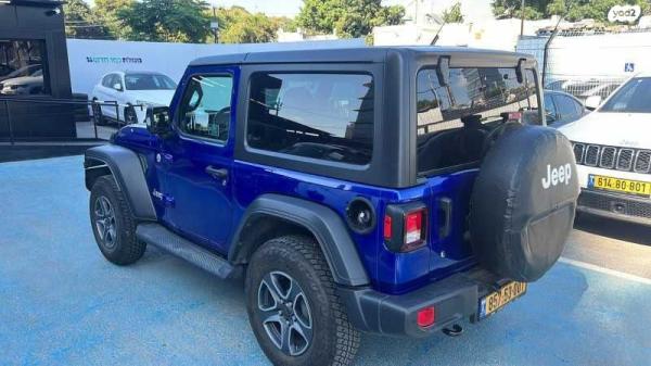 ג'יפ / Jeep רנגלר קצר 4X4 2D Sport S אוט' 2.0 (272 כ''ס) בנזין 2023 למכירה בעספיא