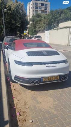 פורשה 911 קאררה S קבריולט אוט' 3.0 (450 כ''ס) בנזין 2021 למכירה בהרצליה