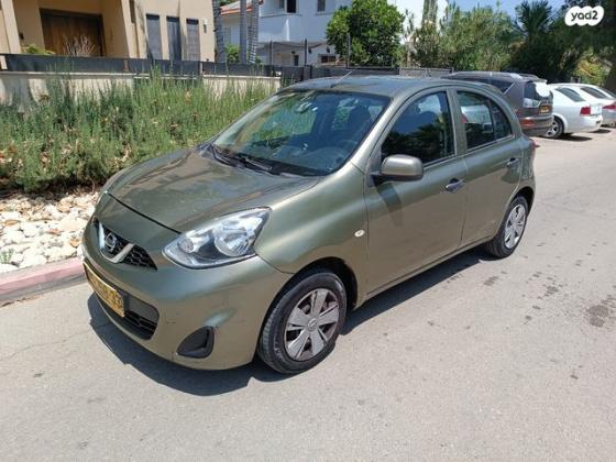 ניסאן מיקרה Visia אוט' 1.2 (80 כ''ס) בנזין 2015 למכירה בניצני עוז