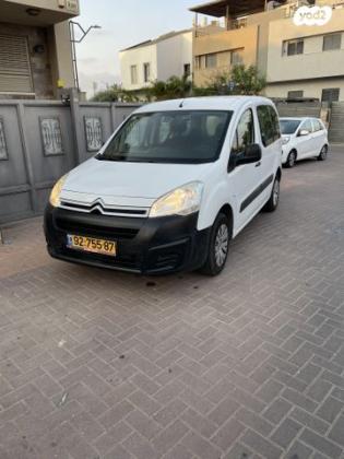 סיטרואן ברלינגו דור 2 (2008-2019) Comfort Plus ידני דיזל + 4 כ"א 1.6 (75 כ''ס) דיזל 2017 למכירה בראשון לציון