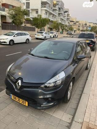 רנו קליאו דור 4 (2013-2019) Life אוט' 1.2 (118 כ''ס) בנזין 2018 למכירה במודיעין מכבים רעות