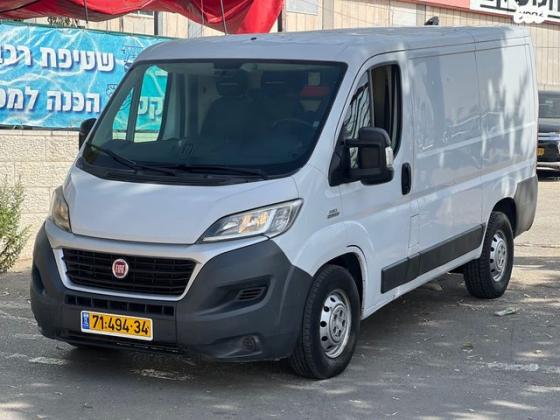 פיאט דוקאטו קצר/בינוני בינוני/גבוה סגור ידני דיזל 2.3 (130 כ"ס) דיזל 2015 למכירה בירושלים