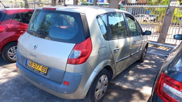 רנו סניק דור 2 (2004-2009) AU אוט' 1.6 (110 כ''ס) בנזין 2009 למכירה בראשון לציון