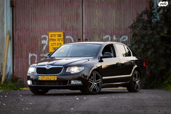 סקודה סופרב (עד 2019) Elegance אוט' 1.8 (153 כ''ס) בנזין 2013 למכירה בבת ים