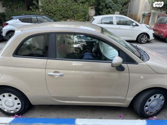 פיאט 500 Pop אוט' 1.2 (69 כ"ס) [2009-2014] בנזין 2013 למכירה בתל אביב יפו
