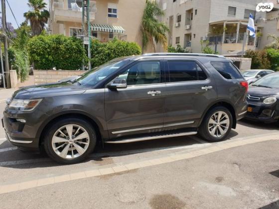 פורד אקספלורר Limited אוט' 7 מק' 3.5 (290 כ''ס) בנזין 2018 למכירה בחיפה