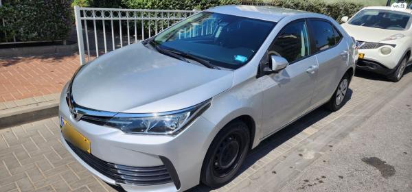 טויוטה קורולה Sun אוט' 1.6 (132 כ"ס) בנזין 2017 למכירה ברמלה