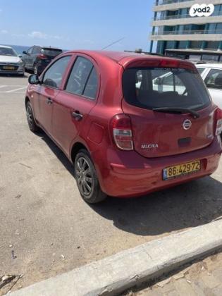ניסאן מיקרה Visia אוט' 1.2 (80 כ''ס) בנזין 2011 למכירה בקרית אונו