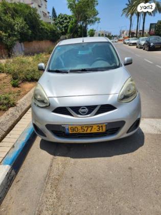 ניסאן מיקרה Visia אוט' 1.2 (80 כ''ס) בנזין 2014 למכירה באור יהודה