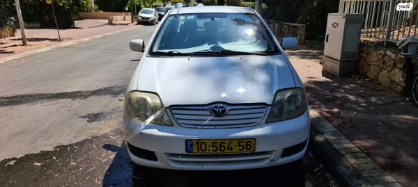 טויוטה קורולה GLI אוט' 1.6 (110 כ''ס) בנזין 2004 למכירה ברחובות