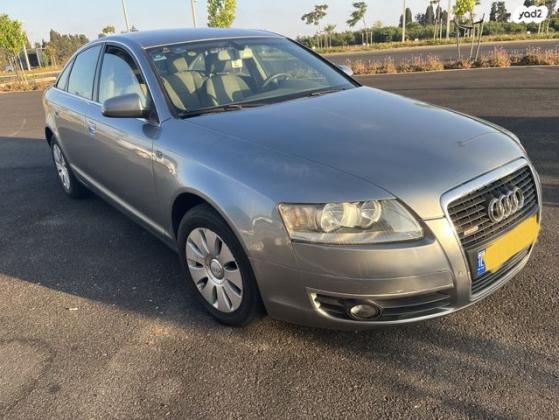 אאודי A6 C6 אוט' 2.4 (177 כ''ס) בנזין 2007 למכירה בהרצליה