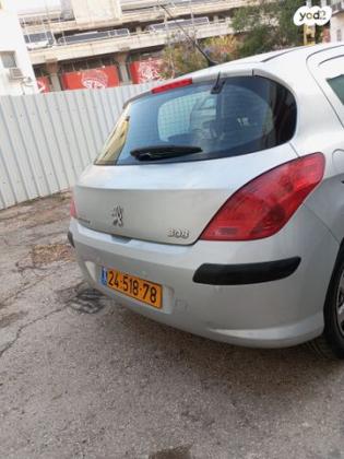 פיג'ו 308 Comfort Plus אוט' 1.6 (120 כ"ס) בנזין 2011 למכירה בתל אביב יפו