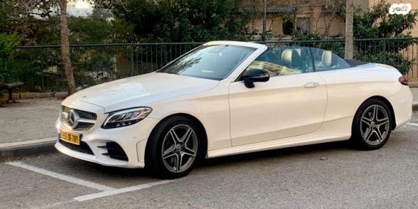 מרצדס C-Class קופה / קבריולט 4X2 C300 AMG 48V FL קבריולט אוט' 2.0 (258 כ''ס) בנזין 2019 למכירה בחיפה