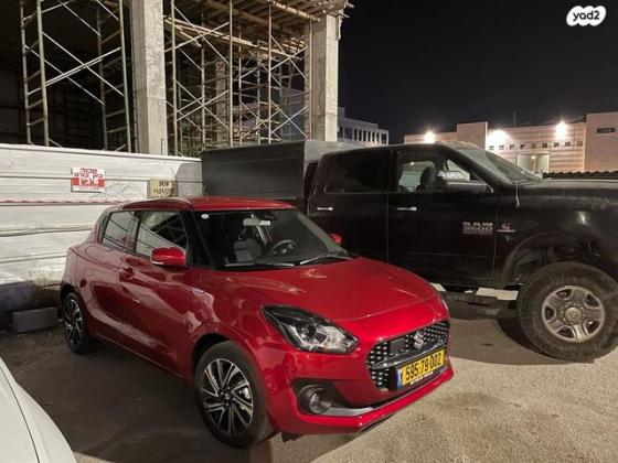 סוזוקי סוויפט GLX אוט' הייבריד 1.2 (83 כ"ס) בנזין 2021 למכירה בנצרת עילית u002F נוף הגליל