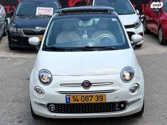 פיאט 500 Lounge דואולוג'יק 1.2 (69 כ"ס) [2016 ואילך] בנזין 2016 למכירה בכפר כנא