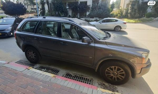 וולוו XC90 4X4 T6 אוט' 7 מק' 2.9 (272 כ''ס) בנזין 2005 למכירה באלעד