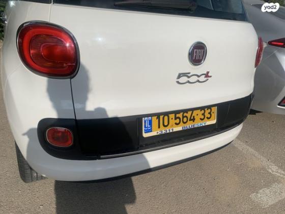 פיאט 500L Pop Star אוט' דיזל 5 מק' 1.2 (85 כ''ס) דיזל 2015 למכירה בחיפה