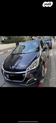 פיג'ו 208 Active Pro אוט' 1.2 (110 כ"ס) בנזין 2016 למכירה בתל אביב יפו