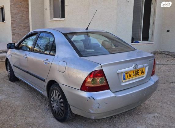 טויוטה קורולה Sun אוט' 1.6 (110 כ''ס) בנזין 2006 למכירה במעלה עירון