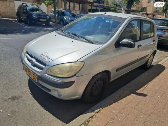 יונדאי גטס GLF אוט' 1.4 (97 כ''ס) בנזין 2007 למכירה בירושלים