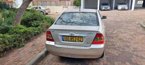 טויוטה קורולה GLI אוט' 1.6 (110 כ''ס) בנזין 2007 למכירה במודיעין מכבים רעות