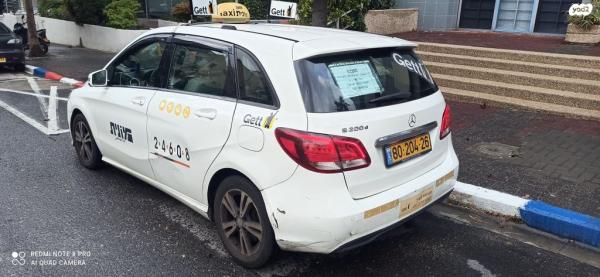 מרצדס B-Class Taxi B200 Taxi Classic אוט' דיזל 2.1 (136 כ"ס) דיזל 2016 למכירה בתל אביב יפו
