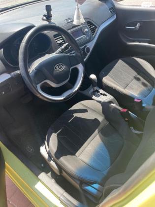 קיה פיקנטו EX אוט' 1.2 (85 כ"ס) בנזין 2012 למכירה בראשון לציון