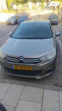 סיטרואן C4 Comfort אוט' 1.6 (120 כ''ס) בנזין 2012 למכירה בירושלים