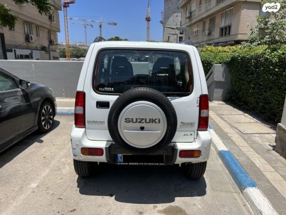 סוזוקי ג'ימני 4X4 JLX אוט' 1.3 (85 כ''ס) בנזין 2008 למכירה בתל אביב יפו
