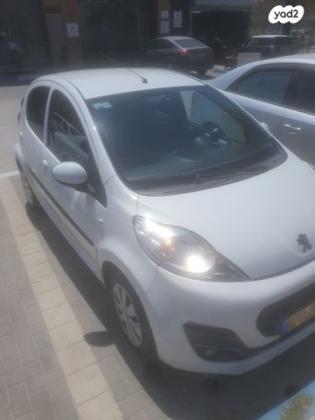 פיג'ו 107 Active אוט' 1.0 (68 כ''ס) בנזין 2013 למכירה בנצרת