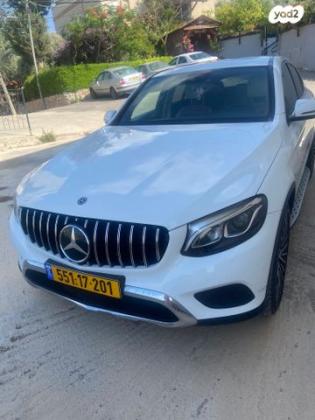 מרצדס GLC-Class קופה 4X4 GLC250 Coupe FLTLIN אוט' 2.0 (211 כ''ס) בנזין 2019 למכירה באעבלין