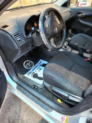 טויוטה קורולה Sun רובוטית 1.6 (124 כ"ס) בנזין 2008 למכירה בנתיבות