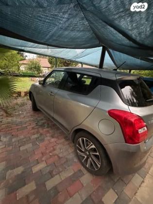 סוזוקי סוויפט GLX אוט' הייבריד 1.2 (83 כ"ס) בנזין 2022 למכירה ברמת הכובש