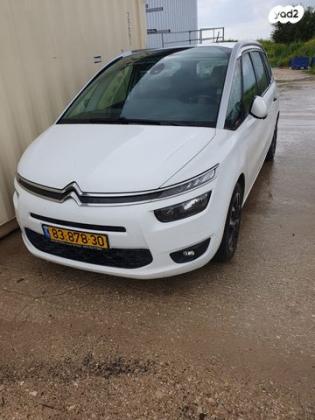 סיטרואן C4 פיקאסו Comfort PK אוט' דיזל 5 מק' 2.0 (149 כ''ס) דיזל 2015 למכירה בקרית גת
