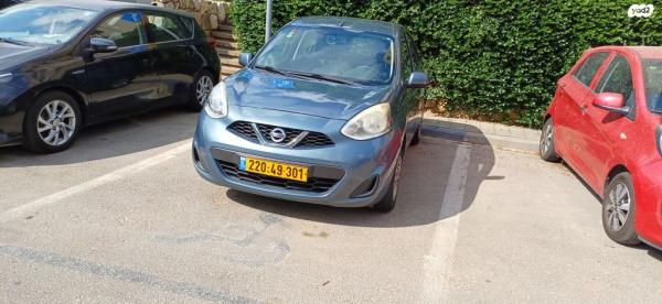 ניסאן מיקרה Visia ידני 1.2 (80 כ''ס) בנזין 2019 למכירה בתל אביב יפו