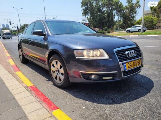 אאודי A6 C6 Luxury אוט' 2.8 (220 כ''ס) בנזין 2008 למכירה בחולון