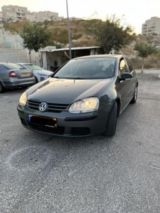 פולקסווגן גולף Trendline אוט' 5 דל' 1.6 (102 כ''ס) בנזין 2008 למכירה בירושלים