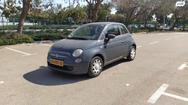 פיאט 500 Pop אוט' 1.2 (69 כ"ס) [2009-2014] בנזין 2014 למכירה בנתניה