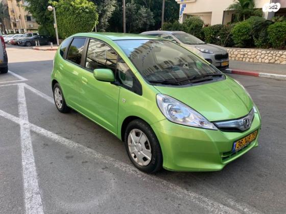 הונדה ג'אז הייבריד הייבריד אוט' 1.3 (102 כ''ס) בנזין 2012 למכירה בתל אביב יפו
