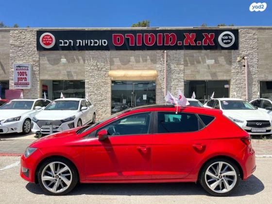 סיאט לאון FR אוט' 5 דל' 1.8 (180 כ"ס) בנזין 2014 למכירה בנתניה