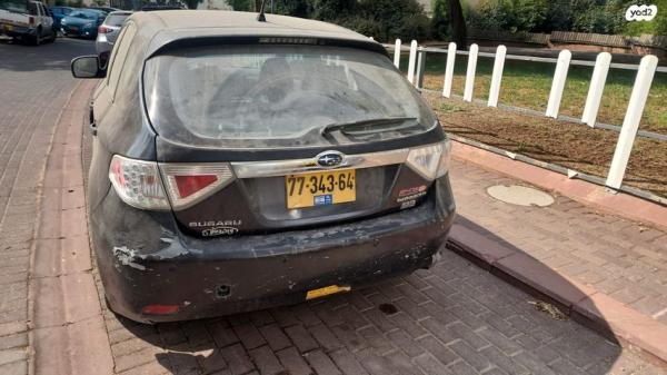 סובארו B3 האצ'בק RX אוט' 1.5 (107 כ''ס) בנזין 2008 למכירה בתל אביב יפו