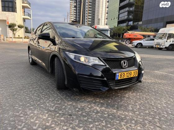 הונדה סיוויק האצ'בק החדשה Comfort אוט' 1.8 (142 כ''ס) בנזין 2015 למכירה בתל אביב יפו