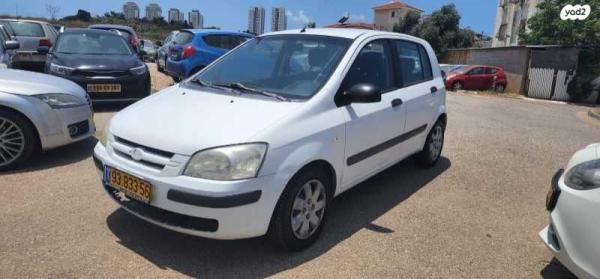 יונדאי גטס GLS אוט' 1.3 (82 כ''ס) בנזין 2004 למכירה בנתניה