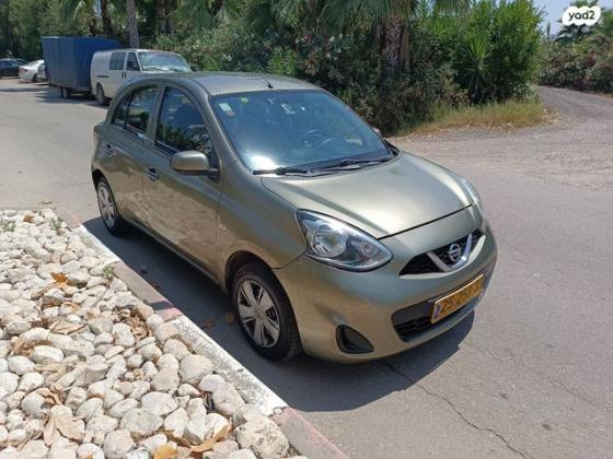 ניסאן מיקרה Visia אוט' 1.2 (80 כ''ס) בנזין 2015 למכירה בניצני עוז