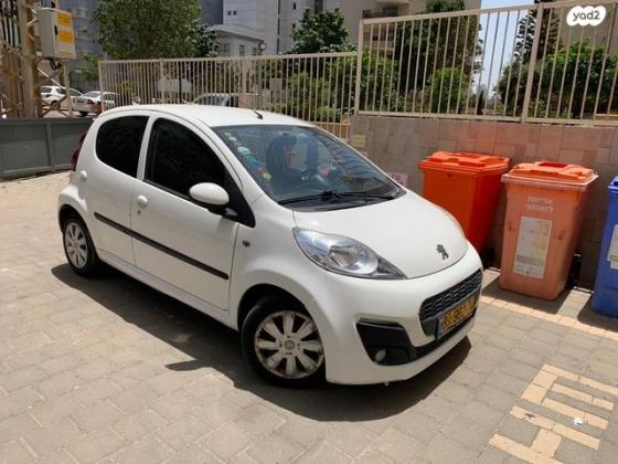 פיג'ו 107 Active אוט' 1.0 (68 כ''ס) בנזין 2014 למכירה בנתניה